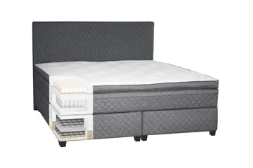 Diamond Sängben 8,5 cm Svart - Grey