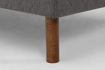 Sundborn Ramsäng 80x200 Medelfast Memory - Grå - Products - Möbler - Säng - Enkelsäng