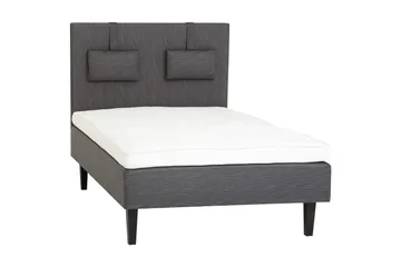 Viken Bas Ramsäng 120x200 Ancona - Ancona Grå - Products - Möbler - Säng - Enkelsäng