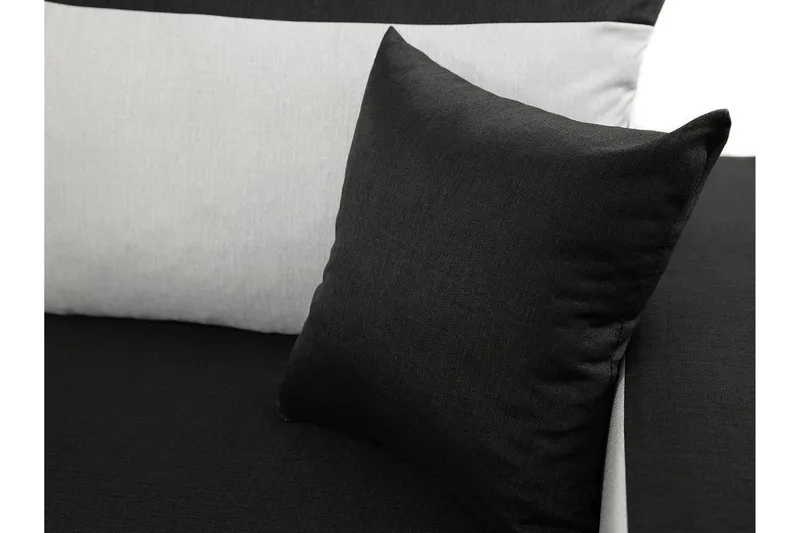 Alvared 3-sits Hörnbäddsoffa Universal - Grå/Blå - Products - Möbler - Soffa - Bäddsoffa - Bäddsoffa divan