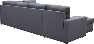Bäddsoffa Dream U-form - Mörkgrå - Products - Möbler - Soffa - Bäddsoffa - U bäddsoffa
