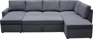 Bäddsoffa Dream U-form - Mörkgrå - Products - Möbler - Soffa - Bäddsoffa - U bäddsoffa