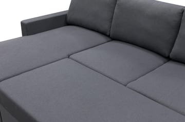 Bäddsoffa Tärnö U-modell - Mörkgrå - Products - Möbler - Soffa - Bäddsoffa - Bäddsoffa divan
