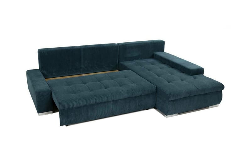 Cerys 3-sits Hörnbäddsoffa Dark blue - Products - Möbler - Soffa - Bäddsoffa - Hörnbäddsoffa