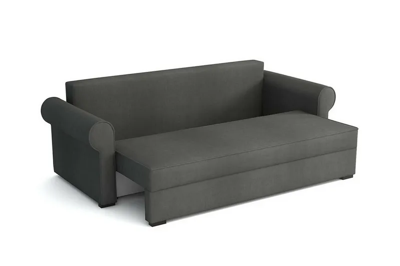 Denegal 3-sits Bäddsoffa Dark grey - Products - Möbler - Soffa - Bäddsoffa - 3 sits bäddsoffa