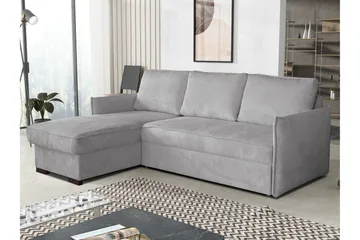 Denegal 3-sits Hörnbäddsoffa - Products - Möbler - Soffa - Bäddsoffa - Hörnbäddsoffa