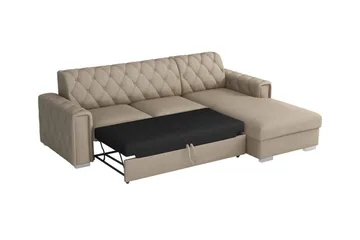 Denegal 3-sits Hörnbäddsoffa - Products - Möbler - Soffa - Bäddsoffa - Bäddsoffa divan