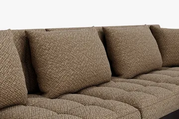 Dynir Hörnbäddsoffa Divan med Förvaring Höger - Beige/Brun - Products - Möbler - Soffa - Bäddsoffa - Bäddsoffa längsbäddad