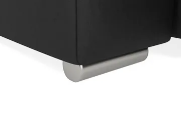 Dynir Stor Hörnbäddsoffa Divan med Förvaring Vänster - Grå / Svart - Products - Möbler - Soffa - Bäddsoffa - Bäddsoffa längsbäddad