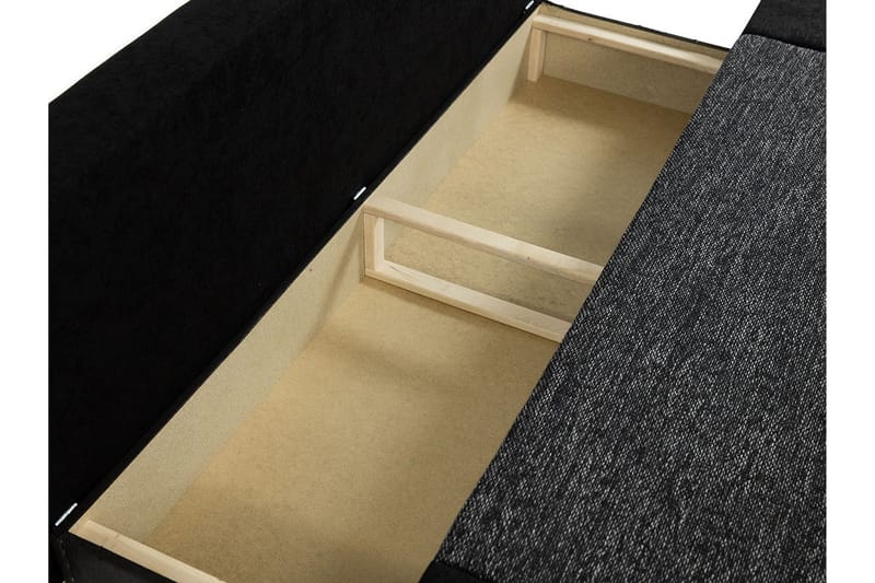 Emma Bäddsoffa 200x94x76 cm - Grå - Products - Möbler - Soffa - Bäddsoffa - Bäddsoffa längsbäddad