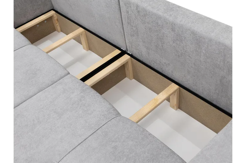 Flo Bäddsoffa 3-sits - Grå - Products - Möbler - Soffa - Bäddsoffa - 3 sits bäddsoffa