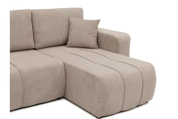Flo Bäddsoffa Dubbeldivan 4-sits - Grå - Products - Möbler - Soffa - Bäddsoffa - U bäddsoffa