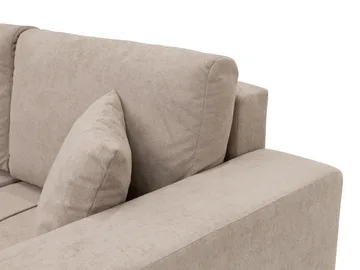 Flo Bäddsoffa Dubbeldivan 4-sits - Vit - Products - Möbler - Soffa - Bäddsoffa - U bäddsoffa