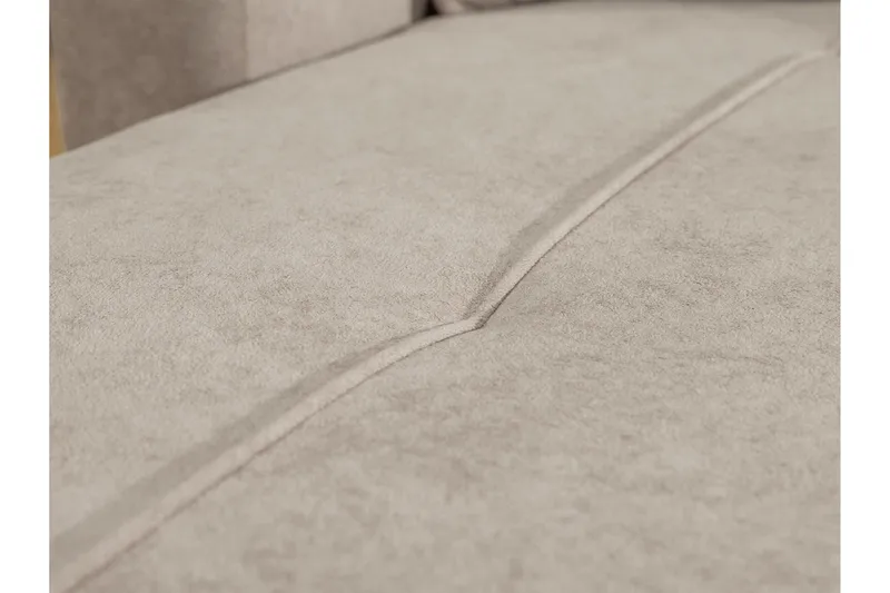 Flo Bäddsoffa med Divan 3-sits i Plysch - Gul - Products - Möbler - Soffa - Bäddsoffa - Bäddsoffa divan