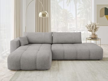 Flo Bäddsoffa med Divan 4-sits - Vit - Products - Möbler - Soffa - Bäddsoffa - Bäddsoffa divan