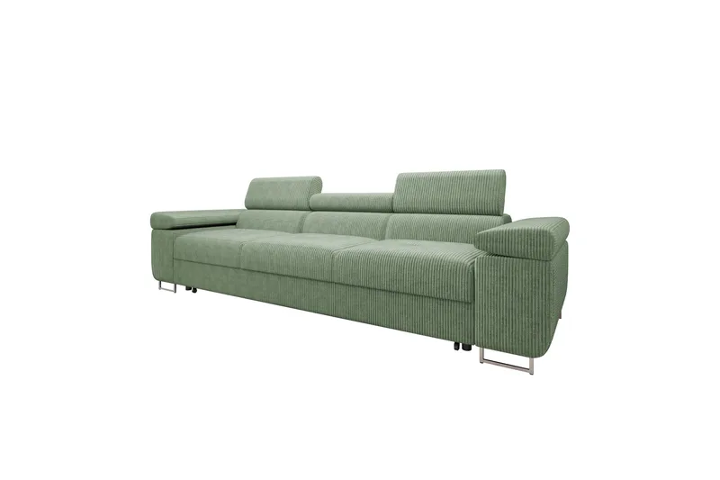 Gabina Bäddsoffa 3-sits i Manchester - Grön - Products - Möbler - Soffa - Bäddsoffa - 3 sits bäddsoffa