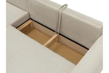 Handda Bäddsoffa med Divan 3-sits i Manchester - Svart - Products - Möbler - Soffa - Bäddsoffa - Bäddsoffa divan