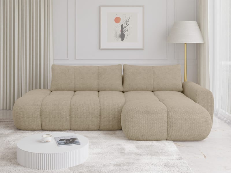 Handu 4-sits Divansoffa Höger - Products - Möbler - Soffa - Bäddsoffa - Hörnbäddsoffa