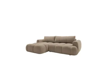 Handu Bäddsoffa med Divan 3-sits i Bouclé