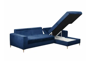 Kintore 3-sits Hörnbäddsoffa Dark green - Products - Möbler - Soffa - Bäddsoffa - Hörnbäddsoffa