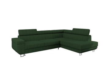 Kintore 3-sits Hörnbäddsoffa Dark green - Products - Möbler - Soffa - Bäddsoffa - Hörnbäddsoffa