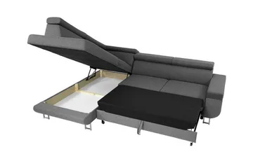 Kintore 3-sits Hörnbäddsoffa Light brown - Products - Möbler - Soffa - Bäddsoffa - Bäddsoffa längsbäddad