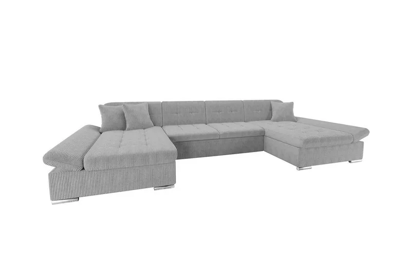 Kintore 4-sits Hörnbäddsoffa Grey