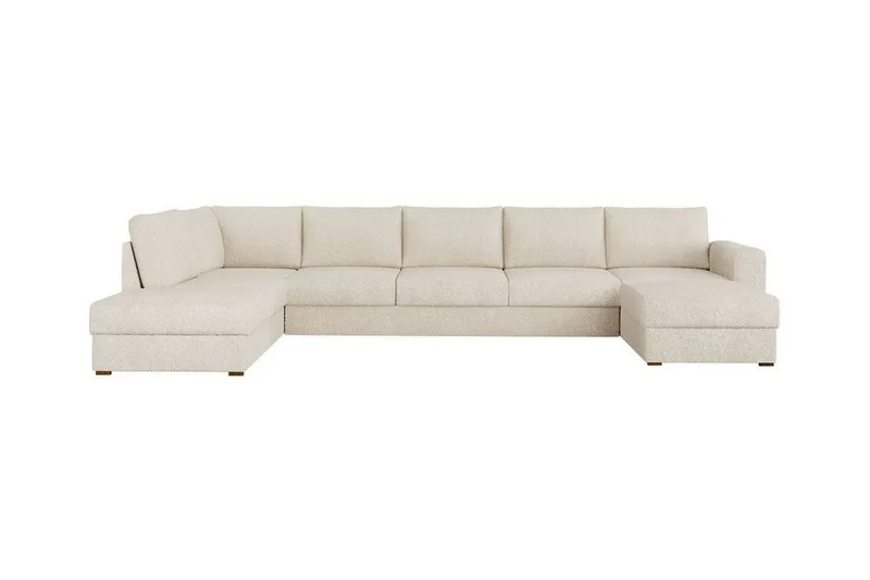 Kintore 6-sits Hörnbäddsoffa Beige/Light beige