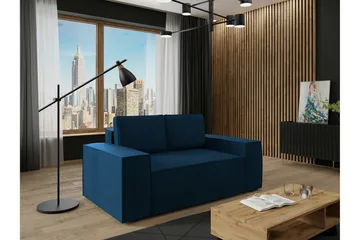 Knocklong 2-sits Bäddsoffa - Blå - Products - Möbler - Soffa - Bäddsoffa - 2 sits bäddsoffa