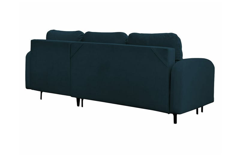 Knocklong 3-sits Hörnbäddsoffa Dark blue - Products - Möbler - Soffa - Bäddsoffa - Hörnbäddsoffa
