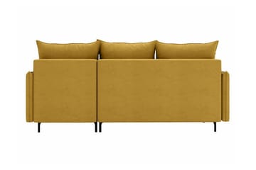 Knocklong 3-sits Hörnbäddsoffa - Gul - Products - Möbler - Soffa - Bäddsoffa - Bäddsoffa divan