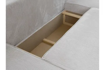 Knocklong 4-sits Hörnbäddsoffa - Cream - Products - Möbler - Soffa - Bäddsoffa - U bäddsoffa