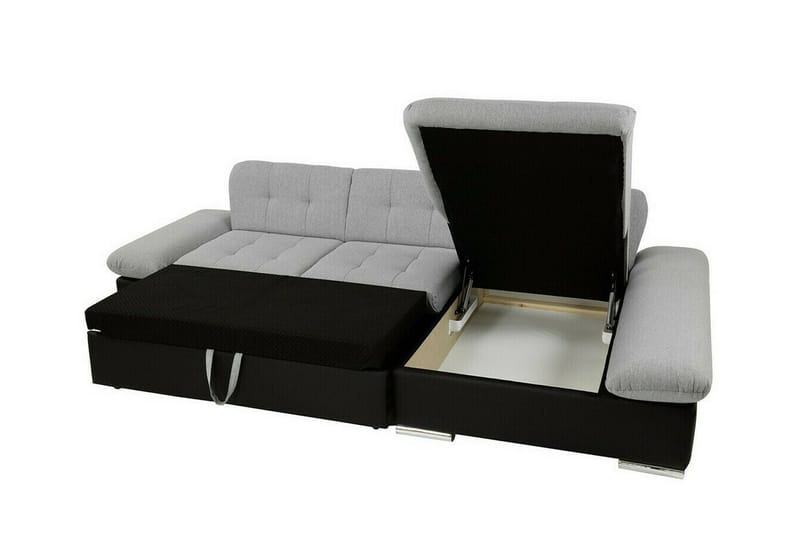 Lomux 3-sits Hörnbäddsoffa Dark blue - Products - Möbler - Soffa - Bäddsoffa - Bäddsoffa längsbäddad