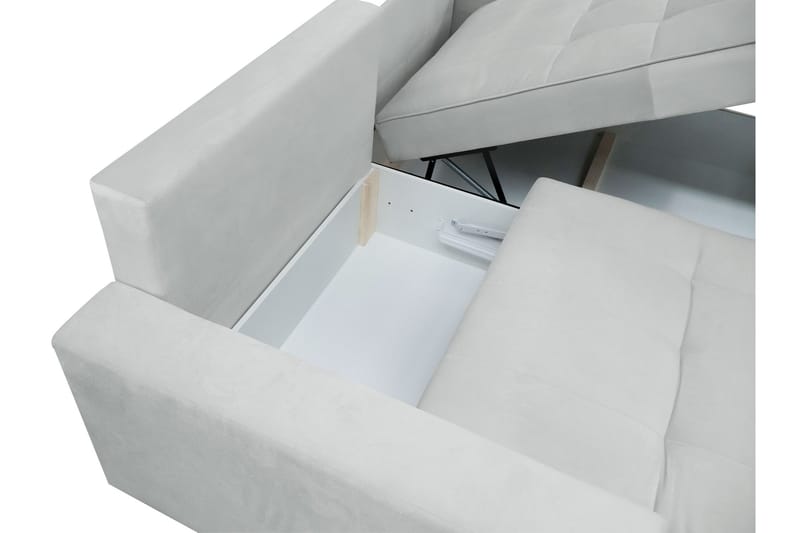 Manetto Bäddsoffa m. Divan 2-sits - Svart/Brun - Products - Möbler - Soffa - Bäddsoffa - Bäddsoffa divan