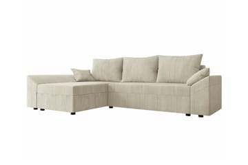 Midfeld 3-sits Hörnbäddsoffa Beige - Products - Möbler - Soffa - Bäddsoffa - Bäddsoffa divan
