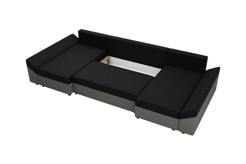 Midfeld 4-sits Hörnbäddsoffa Dark green - Products - Möbler - Soffa - Bäddsoffa - U bäddsoffa