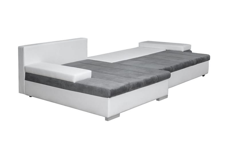 Naoma Divanbäddsoffa 310x175x83 cm - Grå - Products - Möbler - Soffa - Bäddsoffa - Bäddsoffa divan