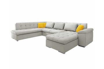 Sakri 5-sits Hörnbäddsoffa Grey - Products - Möbler - Soffa - Bäddsoffa - Bäddsoffa divan