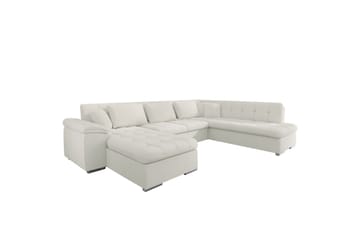 Sakri 5-sits Hörnbäddsoffa White - Products - Möbler - Soffa - Bäddsoffa - Bäddsoffa divan