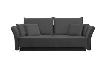 Staffin 3-sits Bäddsoffa Dark grey - Products - Möbler - Soffa - Bäddsoffa - 3 sits bäddsoffa