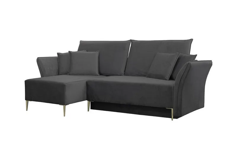 Staffin 3-sits Hörnbäddsoffa Dark grey