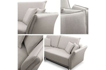 Staffin 3-sits Hörnbäddsoffa Light grey/Dark grey - Products - Möbler - Soffa - Bäddsoffa - Hörnbäddsoffa