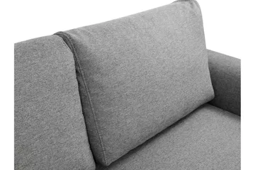Taberk Bäddsoffa med Divan och Schäslong 5-sits - Grå - Products - Möbler - Soffa - Bäddsoffa - Bäddsoffa divan