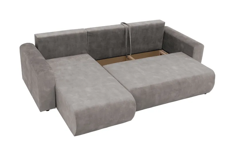Tacon Bäddsoffa m. Divan 3-sits - Grå/Beige - Products - Möbler - Soffa - Bäddsoffa - Bäddsoffa divan