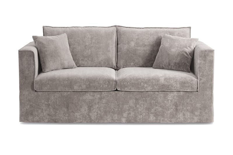 Travstad 3-sits Bäddsoffa med HVILA Bäddmadrass 140x200 cm Latex med Tvättbar klädsel