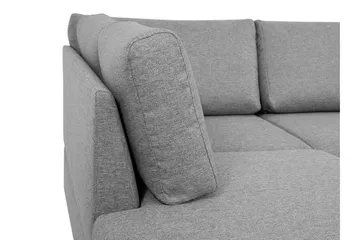 Wilma 6-sits Bäddsoffa - Mörkgrå/Svart - Products - Möbler - Soffa - Bäddsoffa - Bäddsoffa längsbäddad
