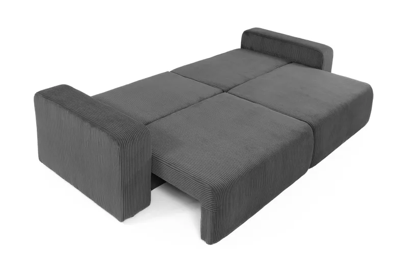 Barile Soffa 3-sits - Mörkgrå - Products - Möbler - Soffa - 3 sits soffa