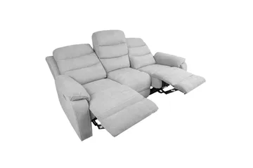 Mimi Reclinersoffa 3-sits Ljusgrå - Products - Möbler - Soffa - Biosoffa & reclinersoffa