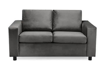 Crazy 2-sits Sammetssoffa - Mörkgrå - Products - Möbler - Soffa - 2 sits soffa