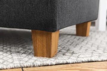 Crazy 5-sits U-formad Soffa med dubbelschäslong i Tyg - Mörkgrå - Products - Möbler - Soffa - U-soffa